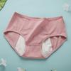 Ropa interior fisiológica de algodón para mujer, entrepierna antes y después de la menstruación, cintura a prueba de fugas, red transpirable, pantalones sanitarios femeninos de seguridad 9055