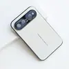 Adecuado para la funda del teléfono Huawei Pura X View, una funda protectora minimalista de cuero liso electrochapado de lujo y gama alta