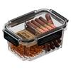 Zhanggong Humidor de Puros Virutas de Madera de Cedro Caja de Envejecimiento Mini Humidor Portátil Set Caja de Puros