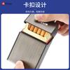 Fábrica em estoque 20 unidades estojo de cigarro de liga de alumínio macio rígido universal flip plástico portátil estojo de cigarro