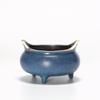 Mini Inciensario Xuande Pequeño de Latón para Hogar Interior Incienso Ceremonia del Té Soporte para Incienso Dormitorio Creativo Estilo Chino