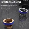 Tapa de desagüe de piso para el hogar para tuberías de alcantarillado de baño, totalmente de cobre, antiolor, antiinsectos, tapa universal para drenaje de baño, tapa de desagüe de piso a prueba de olores