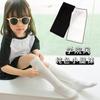 Calcetines para Niños Color Sólido Blanco y Negro Combinan con Todo Talla Calcetines Bajos para Niños Talón Recto sin Talón Color Caramelo Calcetines de Longitud Media Calcetines de Algodón