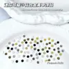 Mini Flor Retro Aleación Accesorios para Arte de Uñas Japonés Lindo Perla Perlas de Acero Copo de Nieve Pistilo Decoración de Uñas Venta al por Mayor