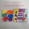 Nuevo Fidget Toys Transfronterizo Piedra Sensorial para Niños Juguete Descompresor para Niños Textura de Silicona Suave Piedra para la Preocupación