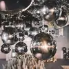 Ventas Directas Transfronterizas Globos Redondos de Papel de Aluminio 4D de 50 Pulgadas 60 Pulgadas 22 Pulgadas Tema de Cumpleaños Fiesta Globos Decorativos de Papel de Aluminio