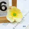 Tocado Étnico de Flor de Amapola Simulada Hecho de Cabeza de Flor de Amapola Decoración para el Hogar Dormitorio Flor de Plato de Hotel