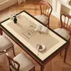 Alfombrilla para Mesa de Comedor Estilo Simple Nuevo Estilo 2026, Mantel Impermeable y a Prueba de Aceite sin Lavado, Alfombrilla para Mesa de Café Aislante del Calor y Anti-quemaduras, Alfombrilla Protectora para Escritorio