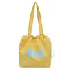 2026 Nuevo Bolso de Hombro de Lona con Estampado de Letras de Gran Capacidad Transfronterizo Versátil de Mano Bolsa de Compras Ecológica Unisex para Viaje