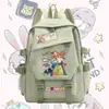 Mercancía de Anime de Zootopia: Mochila Escolar Primaria Judy y Nick Zorro, Unisex, Casual, Gran Capacidad, Bolso de Doble Hombro
