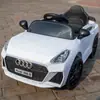 Nuevo Coche Eléctrico Audi para Niños Coche de Cuatro Ruedas con Control Remoto Cochecito Eléctrico de Cuatro Ruedas para Bebé Niño y Niña Exterior