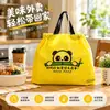 Bolsas de empaque de alimentos con cierre de cordón comercial, bolsas para llevar, bolsas de plástico para alimentos, bolsas para barbacoa, al por mayor, con impresión de logotipo