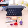 Bolsa de Cosméticos de Moda, Portátil y Sencilla, Neceser con Estructura de Acero, Impermeable, Gran Capacidad, Bolsa de Almacenamiento Multifuncional para Cosméticos de Viaje