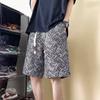 Shorts Modernos Versáteis Sem Marca para Homens Verão Shorts Jacquard Criativos de Alta Qualidade Ins