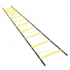 Escalera de Agilidad de 2 mm, Opciones Multisección de 2-20 m, Escalera de Cuerda para Entrenamiento Físico, Escalera de Agilidad para Entrenamiento de Juego de Pies de Fútbol