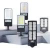 Luz de Rua Solar Transfronteiriça Externa Pátio Sensor de Corpo Humano Luz de Parede Cob Estrada Rural Iluminação Integrada Super Brilhante