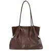 Bolso tote retro para mujer, nueva moda 2026, bolso de nicho para el hombro para ir al trabajo, bolso de hombro versátil de gran capacidad, bolso tote