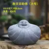 Decoración de Sala de Té con Flores para Jardinería Estilo Chino, Adorno para Acuario Sakyamuni, Figura de Buda para Entrada del Hogar