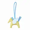 H casa costurado à mão alta qualidade pele de ovelha Anjo Pégaso bolsa pingente fofo feminino bolsa de mão ornamentos chaveiro de carro