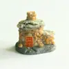 Adornos de Micro-Paisajismo, Casas de Piedra Miniatura, Herramientas de Paisajismo DIY de Resina, Suministros de Micro-Paisajismo al por Mayor