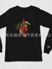 Camisetas Casuales Personalizadas de Calle con Cuello Redondo y Mangas Largas Sudaderas Deportivas Estampadas para Hombres y Mujeres Comercio Exterior Transfronterizo