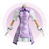 Fantasia Cosplay Xiaomeiyan Roxo Cheongsam Vestido Feminino Acinturado Cosplay de Garota Mágica Madoka Estilo Anime