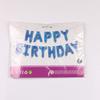 Conjunto de Feliz Aniversário de 16 polegadas Balão de Filme de Alumínio Macaron Gradiente Cor Conjunto de Vestido de Aniversário Balão de Atmosfera