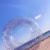 Anillo de Natación Inflable con Lentejuelas para Adulto Mujer, Anillo Flotador Grande Engrosado para Niña Estudiante, Salvavidas Inflable para Parque Acuático