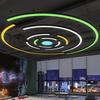 Lámpara LED de estilo comercial para oficinas, gimnasios, centros comerciales, supermercados, herramientas, lámpara de forma especial, lámpara de araña de estilo industrial creativo.