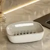 Jabonera Drenante Doble Capa Caja de Jabón de Almacenamiento Hogar Baño Jabón Tamaño Grande Jabón para Lavar Ropa