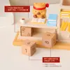 Calendário de Recados Criativo Capivara Porta-Canetas Papelaria Estudantil Armazenamento de Grande Capacidade Decoração de Mesa Ornamento de Resina