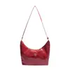 Bolsa Tote Retrô para Compras Transfronteiriças Moda Feminina Casual Bolsa de Ombro Artística Grande Capacidade Bolsa de Braço