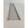 Ranura de aleación de aluminio Letrero de oficina de ranura de aluminio Perfil de aluminio Ranura plana Ranura para tarjetas Ranura en U Panel de ranura reemplazable Letrero de índice comunitario