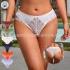 Europa y Estados Unidos ropa interior de encaje de cintura alta transfronteriza sexy para mujer talla grande algodón transpirable Amazon comercio exterior calzones para dama