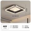 Lámpara de Sala de Estar Estilo Minimalista Italiano Lujo Ligero Nórdico Gama Alta Lámpara Principal de Sala de Estar Lámpara de Techo Ultrafina Paquete de Iluminación para Toda la Casa