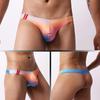Ropa interior de hombre transpirable que absorbe la humedad, diseño de U convexa con dibujos animados, mallas tipo T para hombre, moda cool, venta caliente de comercio exterior europeo y americano