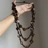 Cadena para Clavícula con Borla Apilable para Mujer, Collar Multicapa 2026 Nuevo, Gargantilla, Cadena para el Cuello, Estilo de Nicho de Lujo Ligero de Alta Gama