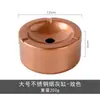Cinzeiro Europeu de Aço Inoxidável com Tampa, Espessado, para Uso Doméstico, Sensação de Luxo, à Prova de Vento, Design Criativo para Bares