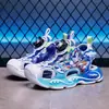 Sandálias com Touca de Desenho Animado 2026 Verão Novo Sapatos de Praia Infantis Sapatos com Estrutura Leves Confortáveis Solado Macio Tênis para Corrida