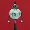 Estilo antigo lótus estilo chinês saqueta atacado presente de mão Lotus sachet carro pingente corte cordão borla incenso