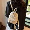 Mochila sencilla de estilo japonés, popular bolso para mujer, novedad de 2023, mochila informal con hilo bordado para estudiantes y niñas, mochila de gran capacidad que combina con todo.