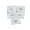 Venta al por mayor de fábrica gorro de ducha desechable de plástico PE transparente con banda gruesa impermeable suministros de hotel Paquete de 100