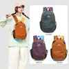 Novas Mochilas Escolares Versáteis de Cores Contrastantes para Meninas, Mochilas de Esportes ao Ar Livre de Aparência Sofisticada, Mochilas de Montanhismo Leves para Mulheres, Mochilas Casuais