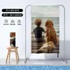 Toalla de Baño Especial para Gimnasio y Natación 80X160, Protección Solar para Playa Secado Rápido Doble Cara Felpa Chal Deportivo Toalla Gruesa