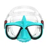 Óculos de Mergulho Infantis Mais Vendidos no Exterior Máscara de Snorkel Tubarão Desenho Animado Óculos de Natação de Silicone Líquido Equipamento de Snorkel