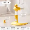 Ayuda para Bañar Bebés de Pie para Bebés y Niños Pequeños, Soporte Antideslizante para Bañar, Soporte para Bañera Duoduo