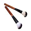Mismo estilo brocha para rubor de un solo bisel lana fina Pico de Luz brocha de maquillaje para contorno facial suave no raya pelo animal mango de madera