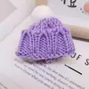 Sombreros de Mini Pompones Coloridos Más Vendidos para Decoración Kits de Materiales Hechos a Mano DIY Colgantes de Sombrero de Hilo Lindos