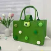 Bolsa de fieltro al por mayor Bola de fieltro Dibujo animado Regalo acompañante Bolso de mano de fieltro Bolsa de compras para llevar a mano Bolsa de regalo logo