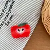 Presilhas de Cabelo Divertidas e Realistas em Formato de Frutas: Grampos de Cabelo de Melancia, Cereja e Morango, Presilhas Shark de Meio Preso de Alta Qualidade, Garras de Cabelo de Acrílico
